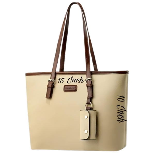 REGAL LUXE TOTE-BEIGE