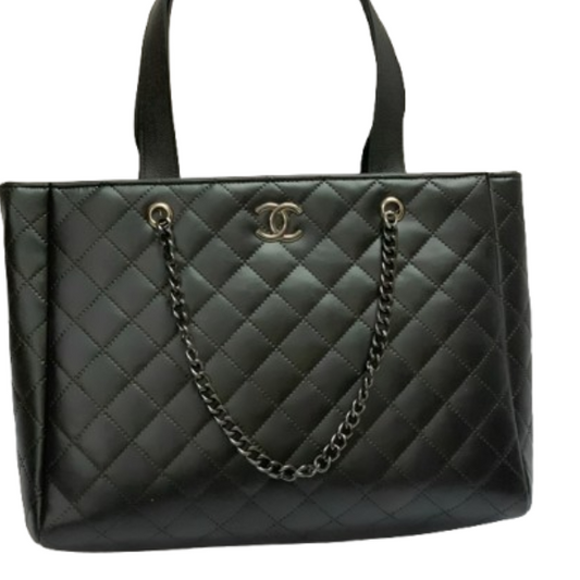 Quilted Black Luxury - Black