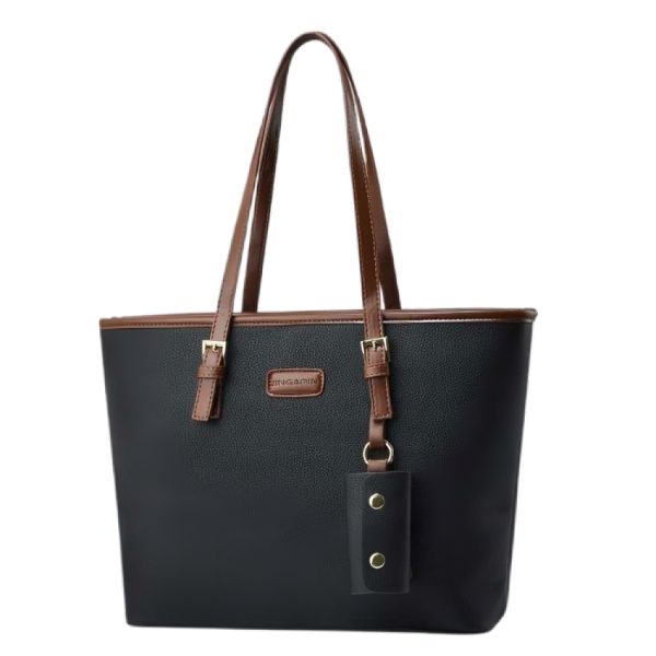 REGAL LUXE TOTE-BLACK