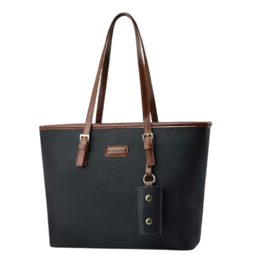 REGAL LUXE TOTE-BLACK