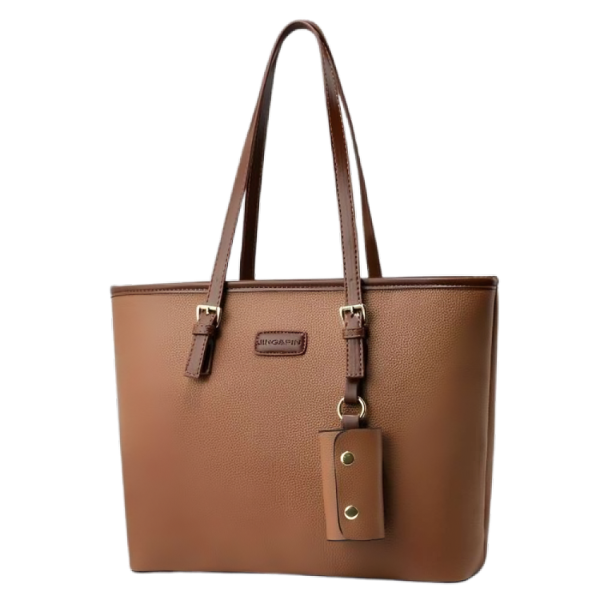 REGAL LUXE TOTE-BROWN