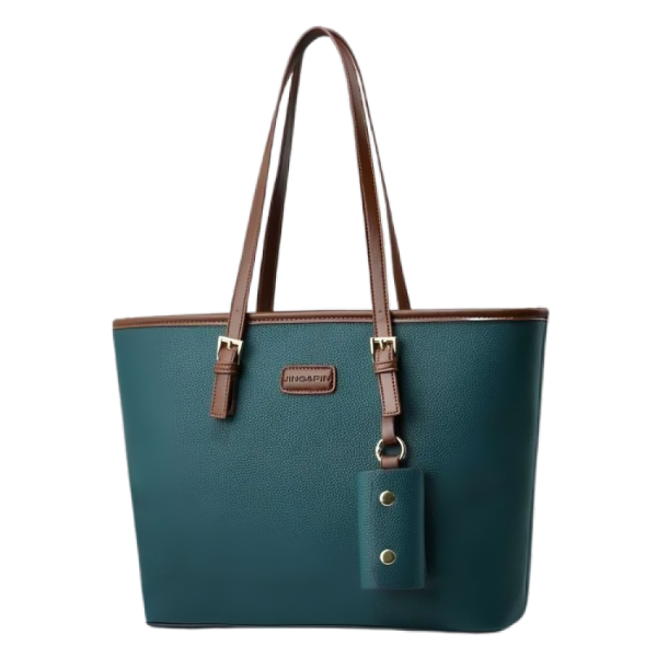 REGAL LUXE TOTE-TEAL