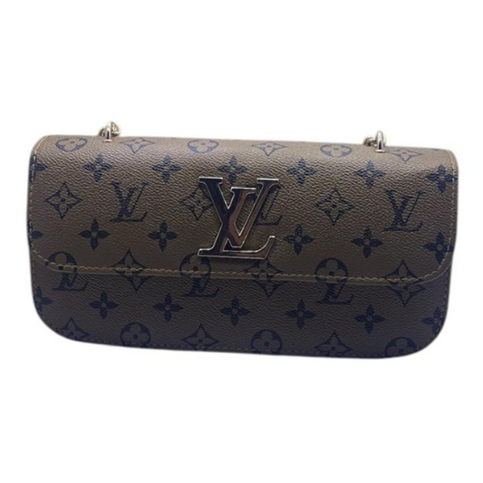 LV FLAP PATTERN - BROWN