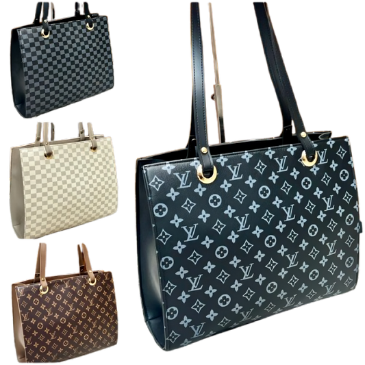 LV PATTERN FLAP HANDBAG